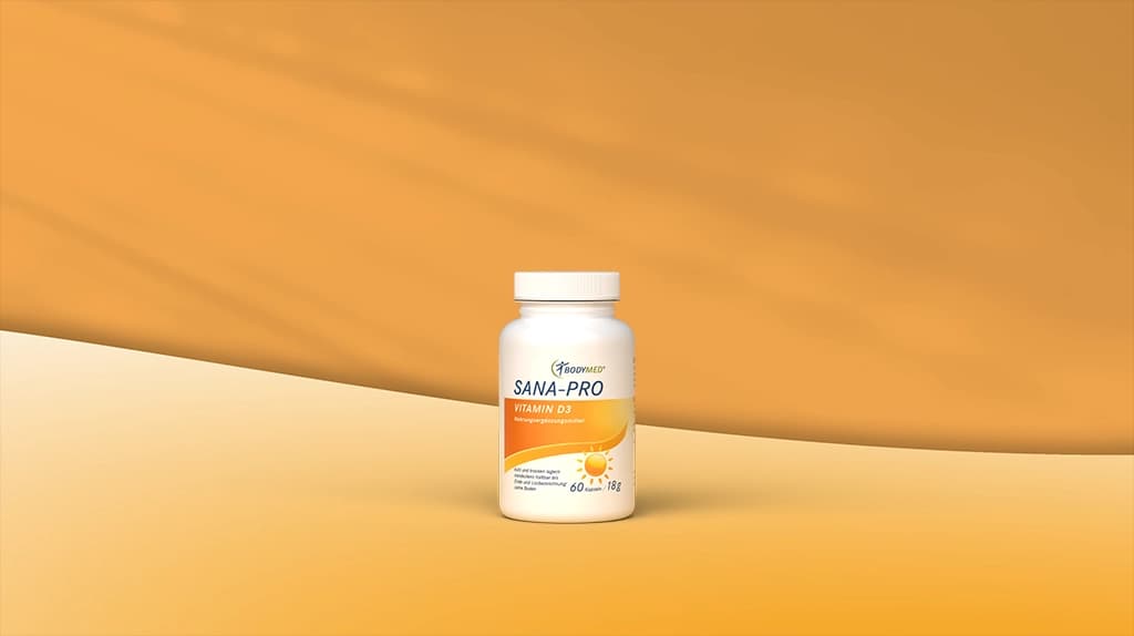 Sana-Pro Vitamin D3 60 Kapseln
