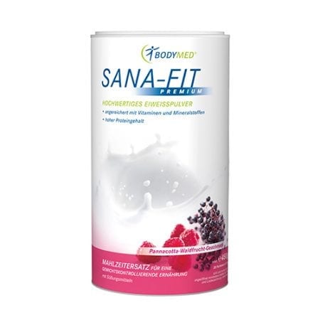 SANA-FIT PREMIUM Pannacotta Waldfrucht 450 g